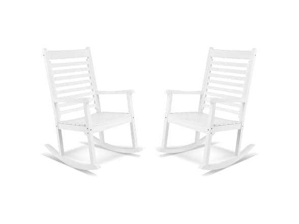 Shine Company 4337WT-142, Set of Rocking Chairs