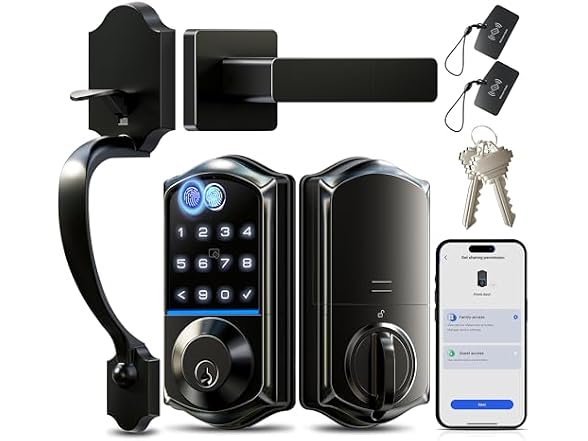 Veise VE017-H 8-in-1 Smart Door Lock