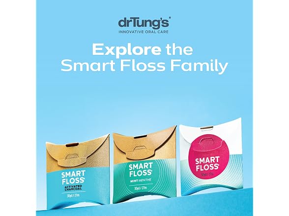 DrTungs Smart Floss Natural Dental Floss