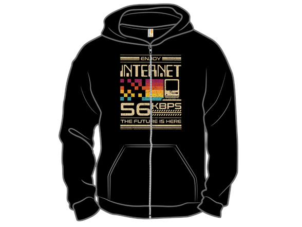 Enjoy Internet at 56 Kbps