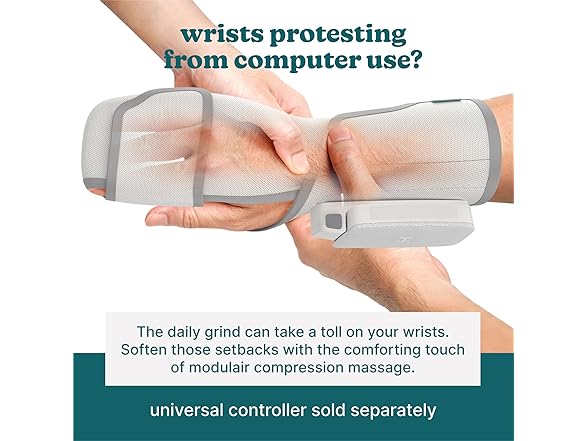 Homedics Modulair Compression Wrist Wrap Massager