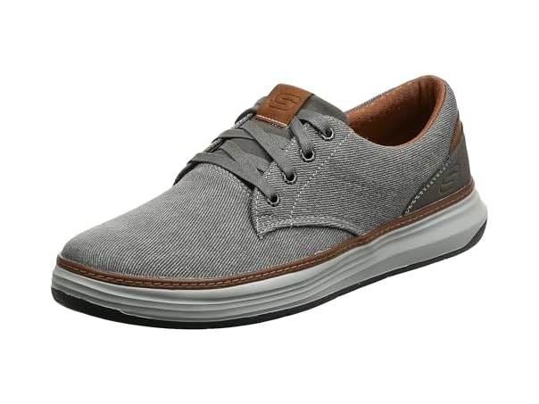 $24.99, Was $78, 67% Off! Skechers Men's Moreno Canvas Oxford 11 dealfomo