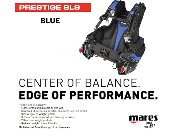 Mares Prestige SLS BCD | Unisex