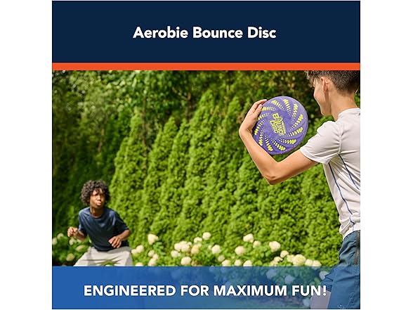 Aerobie Bounce Disc, Throwing Disc Toy