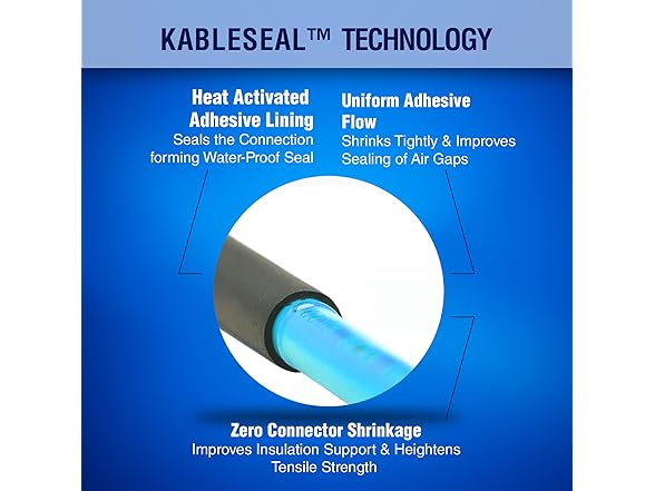 New Age America® 340pcs Heat Shrink Butt Connectors Kit