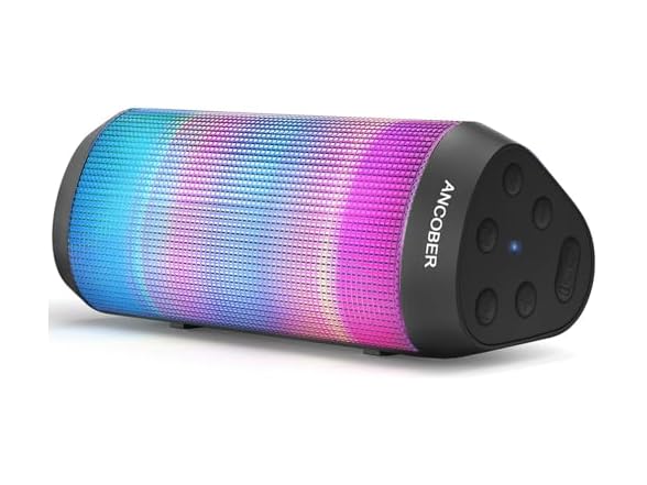 ANCOBER Cool Dazzling Bluetooth Speaker
