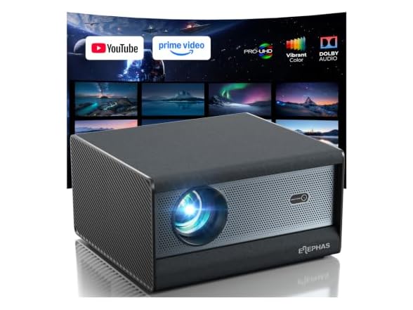 ELEPHAS Smart 4K Supported Projector