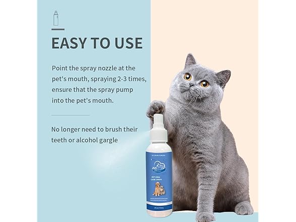 JUC Dog Breath Freshener for Dogs & Cats