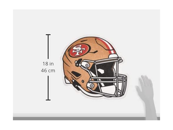 San Francisco 49ers Helmet Pennant