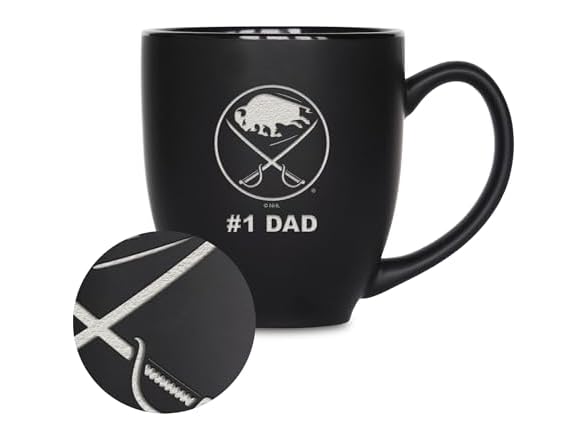 Sabres Dad Mug Black 15oz