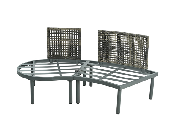 Latitude Run 6pc Patio Set w/ Dual Tables -Choose Color