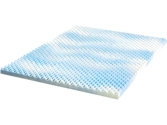 ZINUS 2" Swirl Gel Cooling Memory Foam Full Mattress