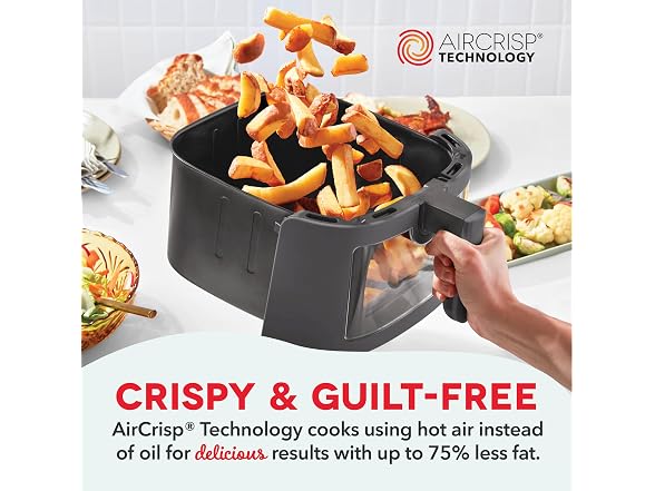 Dash Clear View Digital Air Fryer 7 Quarts 