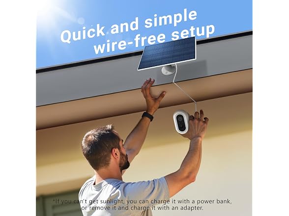 2K Solar Security Cameras Wireless