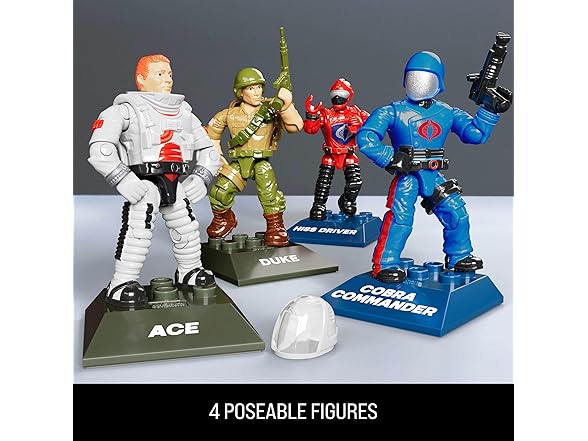 G I Joe Action Figures Building Toys
