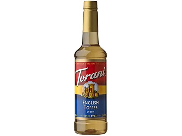Torani English Toffee Syrup, 25.4oz