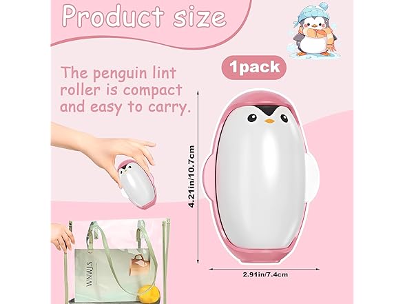 FDYBTZA Washable Sticky Lint Roller