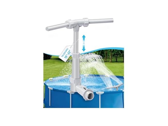 Pool Waterfall Fountain Water Sprinkler