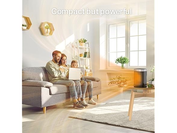 JIBUFI 1500W Portable Space Heater