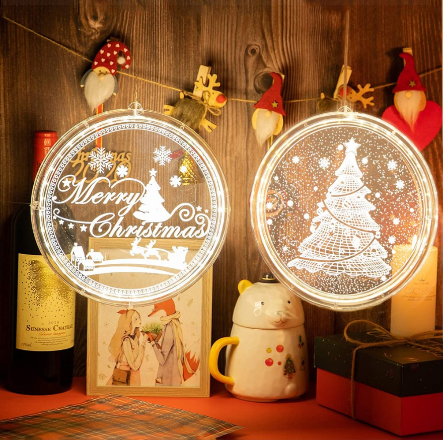 Hakol 3D Large Christmas LED Hanging Lights - Gallery 5