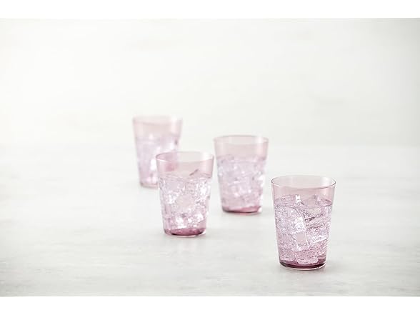 Zwiesel Glas Crystal Glass, 18 Ounce (Set of 4), Lilac