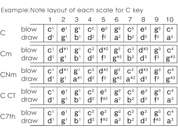 Suzuki Harmonica, Silver (M-20 NLow-F)