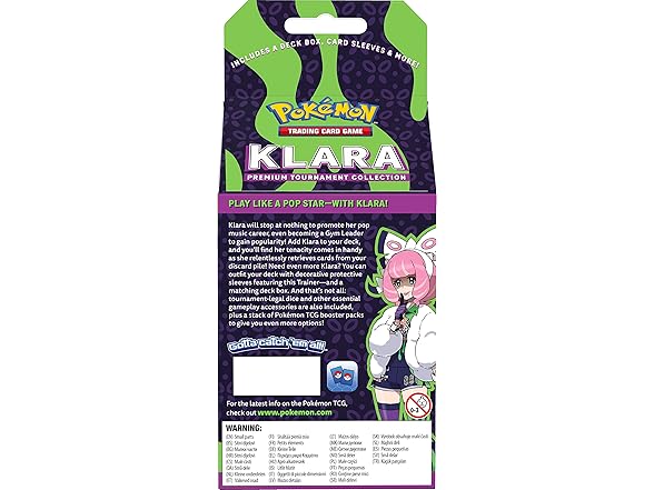 Pokemon Klara Premium Tournament Collection