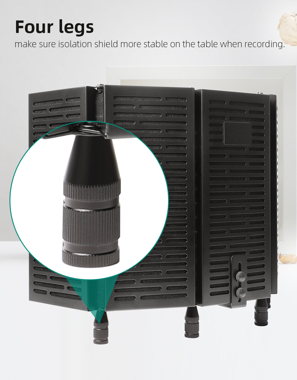 Professional Vocal Isolation Shield - Gallery 23