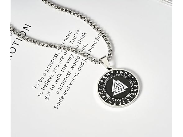 JINGMARUO Steel Viking Pendant