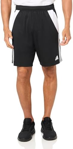 adidas Men's Tiro 24 Training Shorts, Black/White