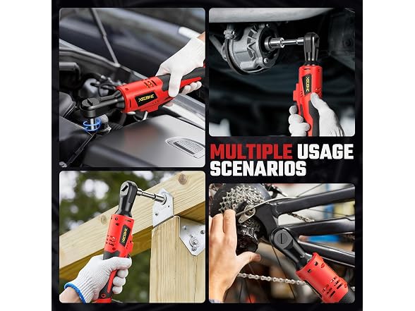 XGOBHC 3/8" MWK Cordless Ratchet