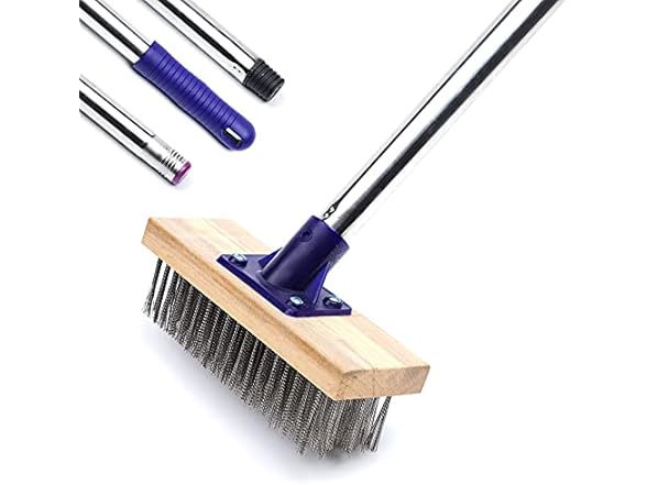 Geero 7.87'' Premium Wire Wood Brush