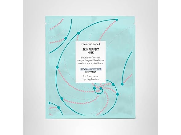Comfort Zone ] Skin Perfect  Biocellulose Sheet Mask,