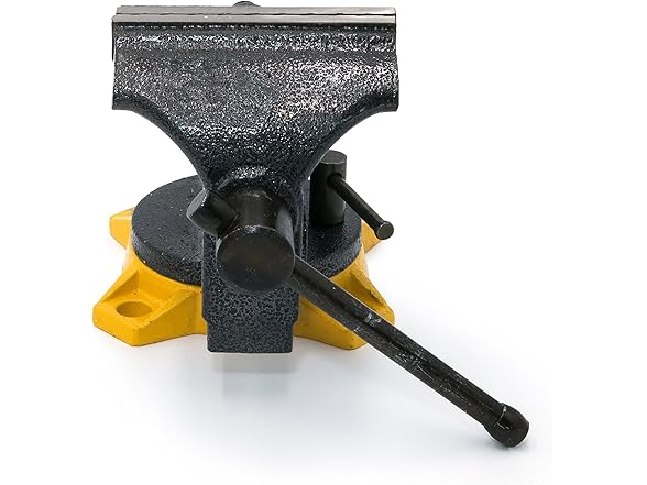4" Bench Vise Gray
