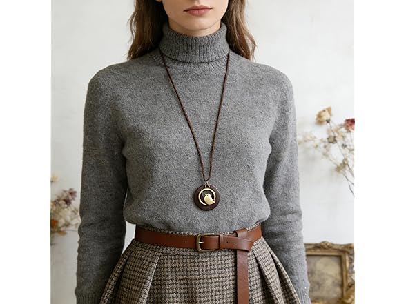 COOSTUFF ANNA Womens Pendant Necklace