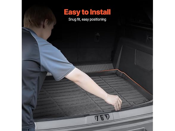 Cargo Mat Compatible with Ford Bronco Sport 2021-2024