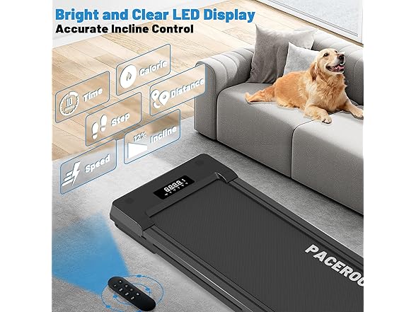 PACEROCKER Walking Pad Treadmill