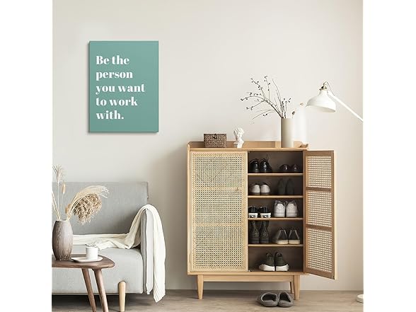 XWELLDAN Inspirational Quote Wall Art