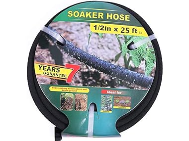 $14.99, Was $29.99, 50% Off! taisia 1/2"Soaker Hose Garden Hose dealfomo