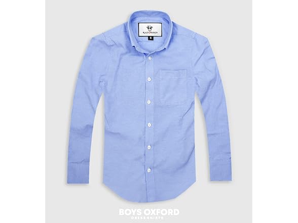 Black N Bianco Boys (8) Signature Oxford Shirt