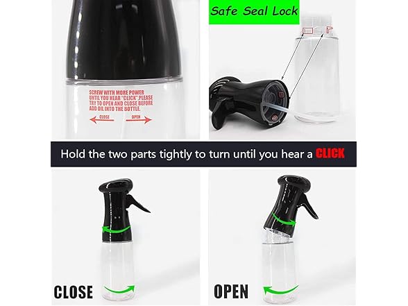 Oil Dispenser Bottle Spray Mister