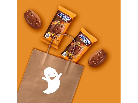 Snickers Pumpkins Milk Choc Halloween 6p