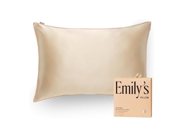 Emily's Pillow - Pure Silk Pillowcase -