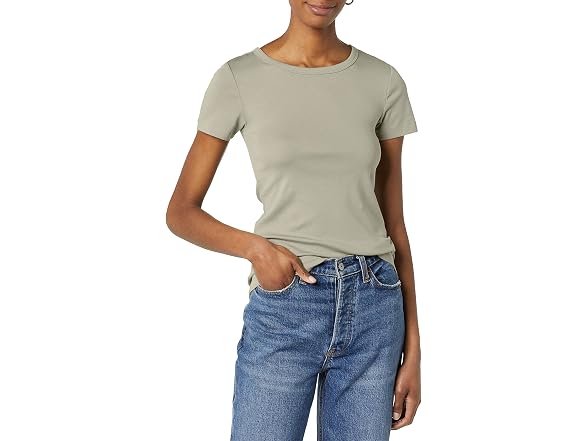 Amazon Essentials Women 2-pack Slim-fit T-shirt