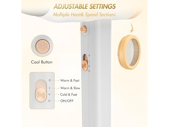 ANIEKIN Hair Dryer