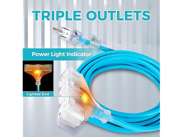 DURATECH 25FT Extension Cord
