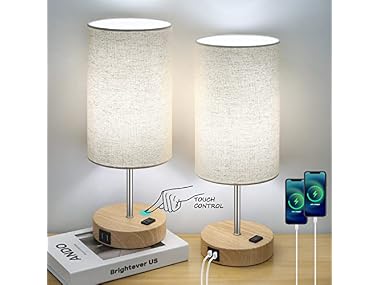 $24.99, Was $99.99, 75% Off! Brightever Table Lamp Set of 2 dealfomo