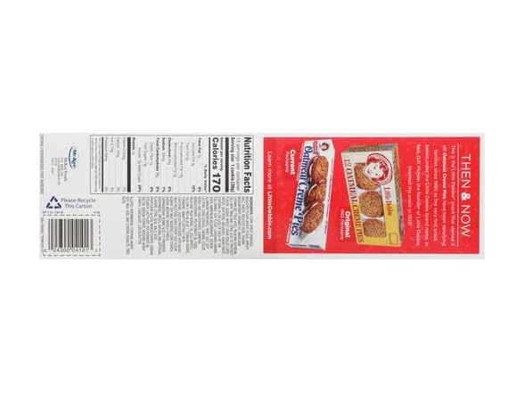 Little Debbie Oatmeal Crème Pie 16. 2 oz
