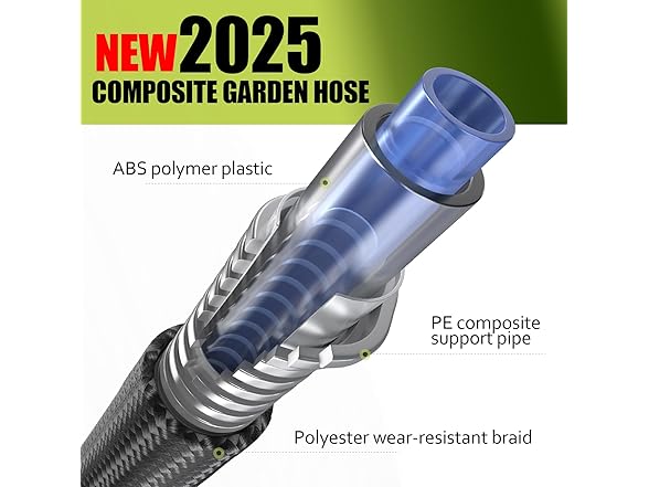 Relxitl Flexible Garden Hose, 50FT