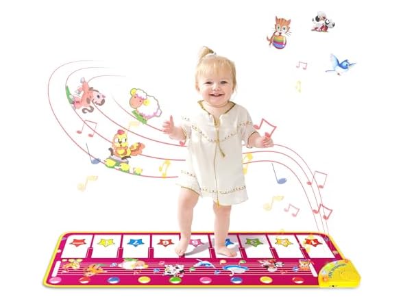 Kids Toy Piano Mat